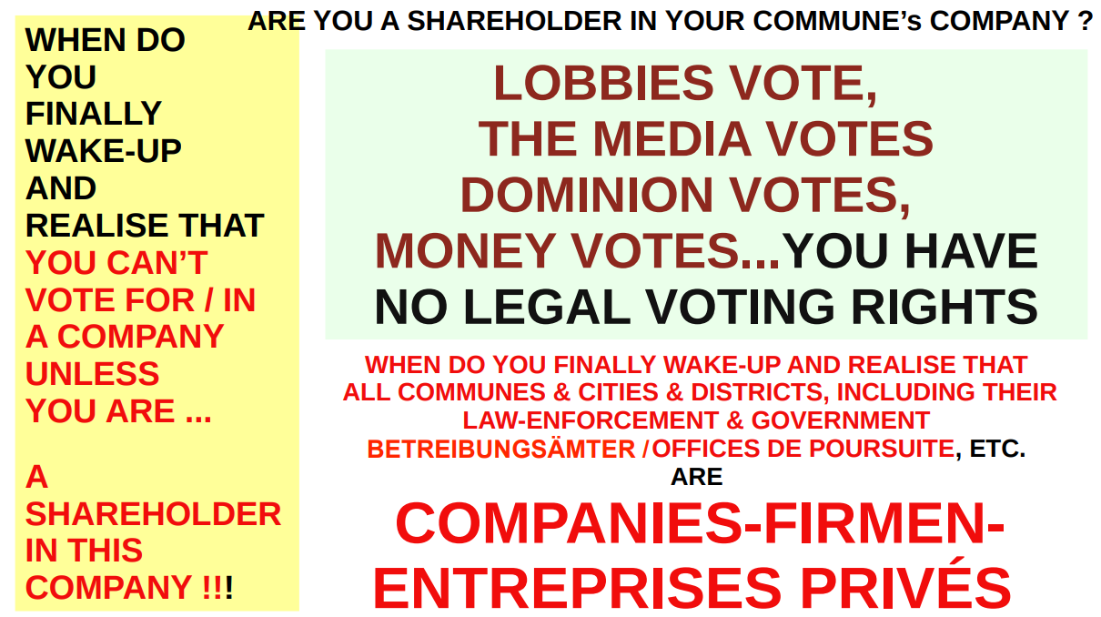 Ein WAHLZETTEL 🐳hat KEINE STIMME